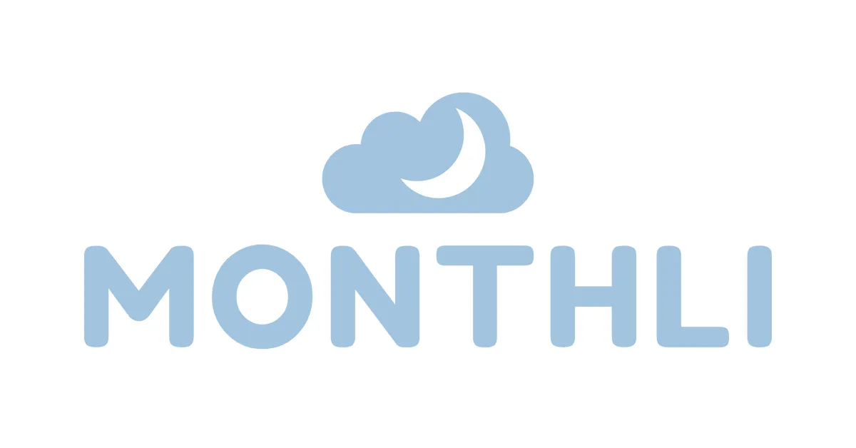 Monthli brand asset featured on lovemonthli.com