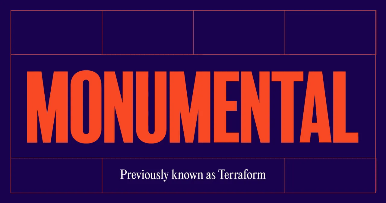 Monumental brand asset featured on monumental.co