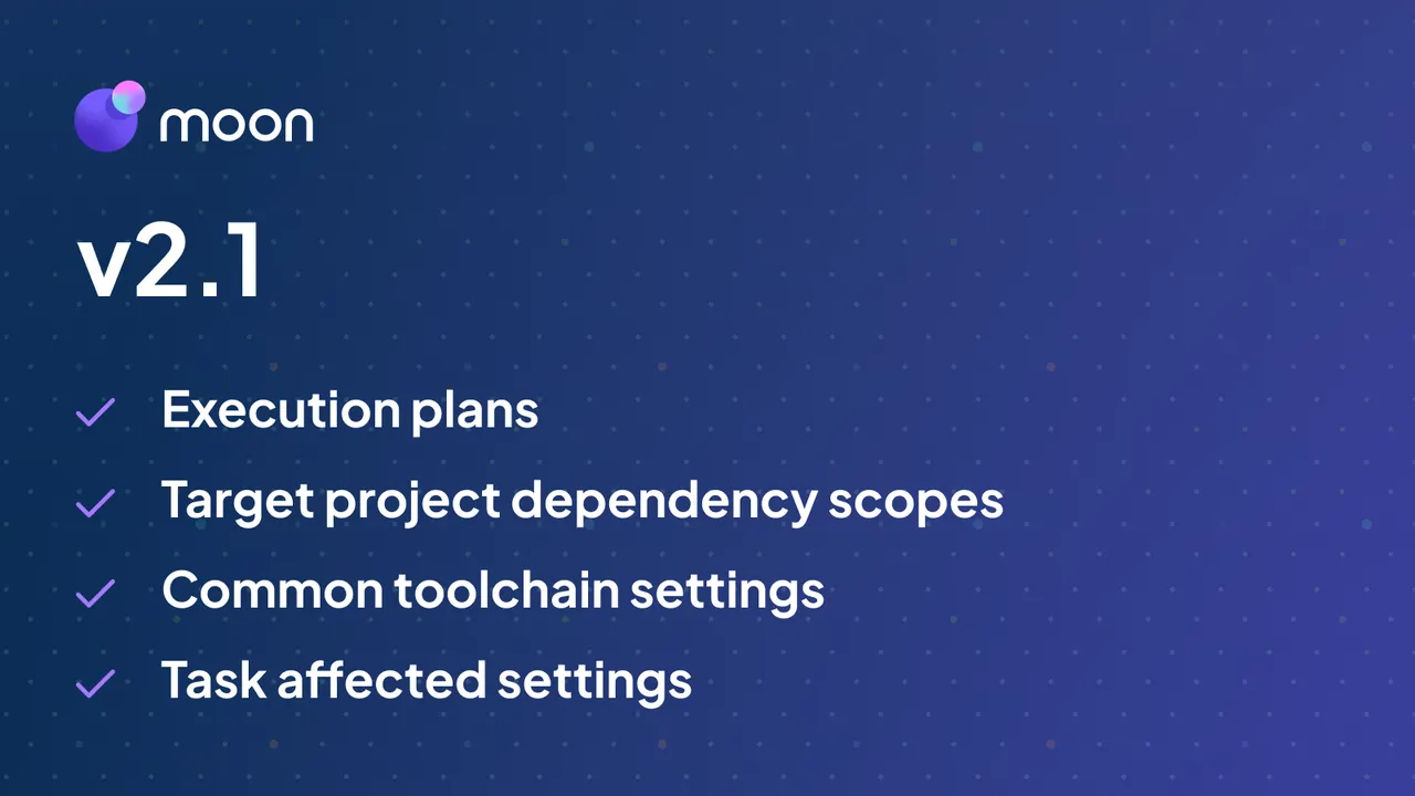 moonrepo brand asset featured on moonrepo.dev
