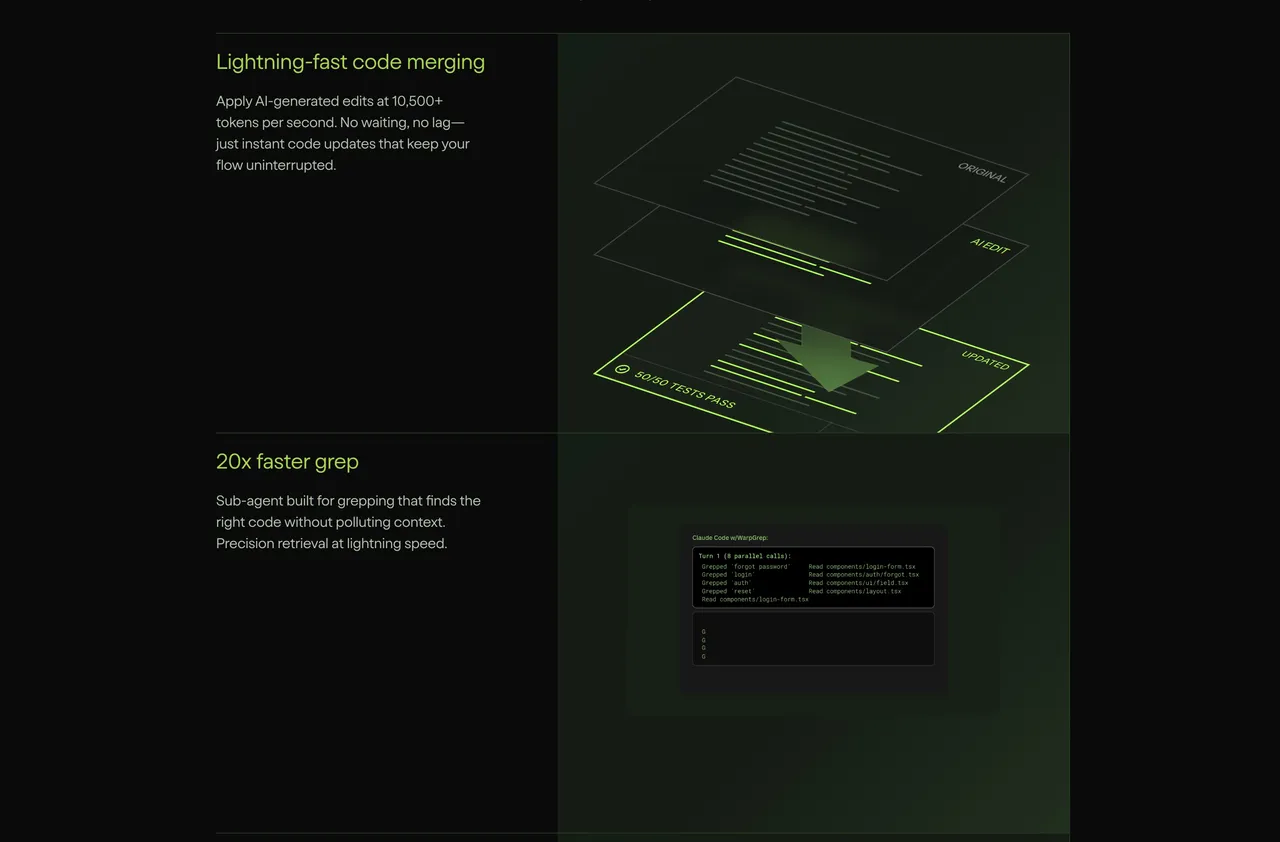 Morph brand asset featured on morphllm.com