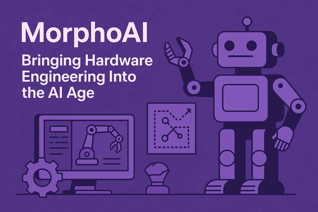 MorphoAI brand asset featured on hiretop.com