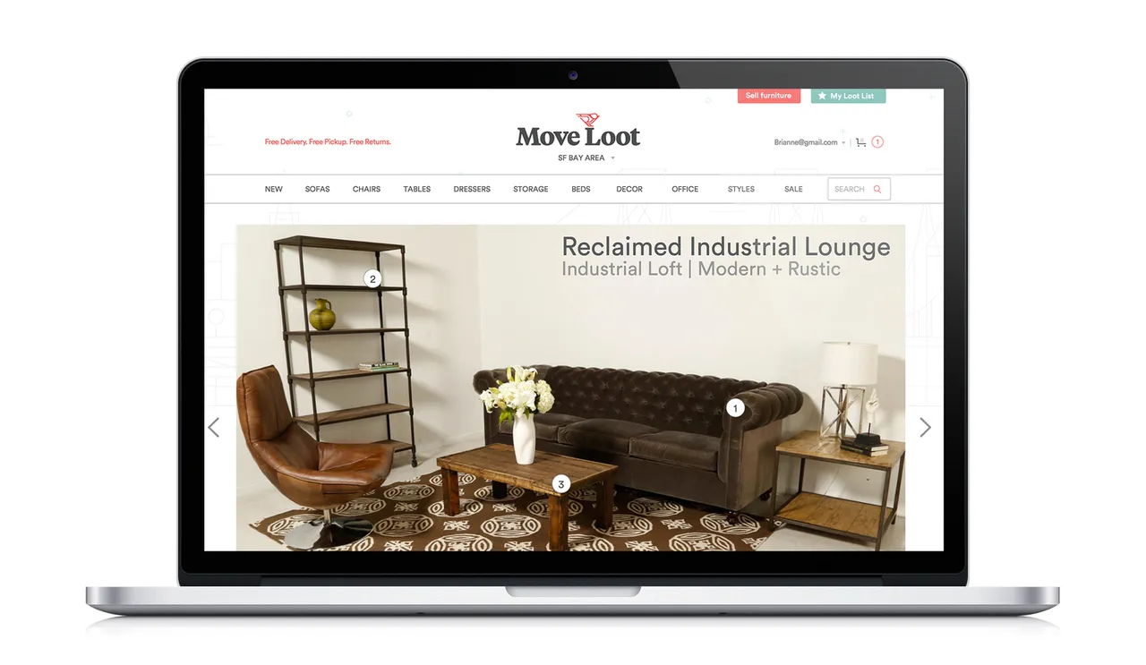 Move Loot brand asset featured on bclendenen.com