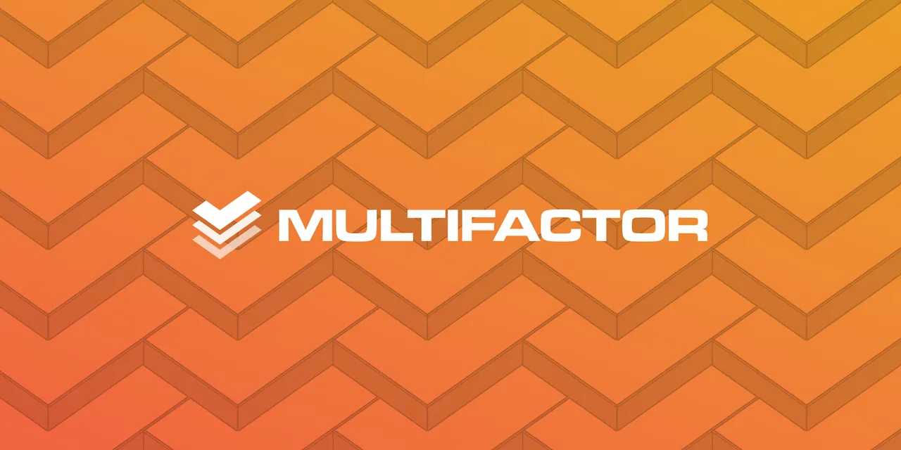 Multifactor brand asset featured on multifactor.com