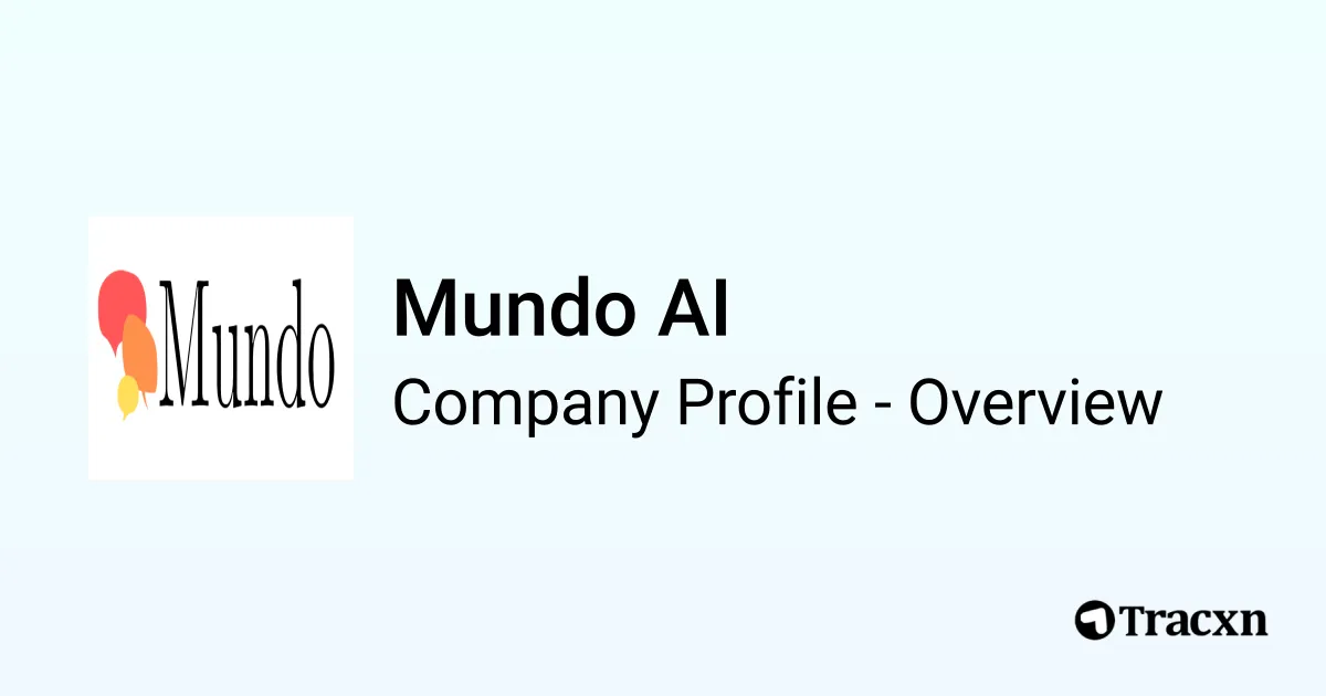 Mundo AI brand asset featured on tracxn.com
