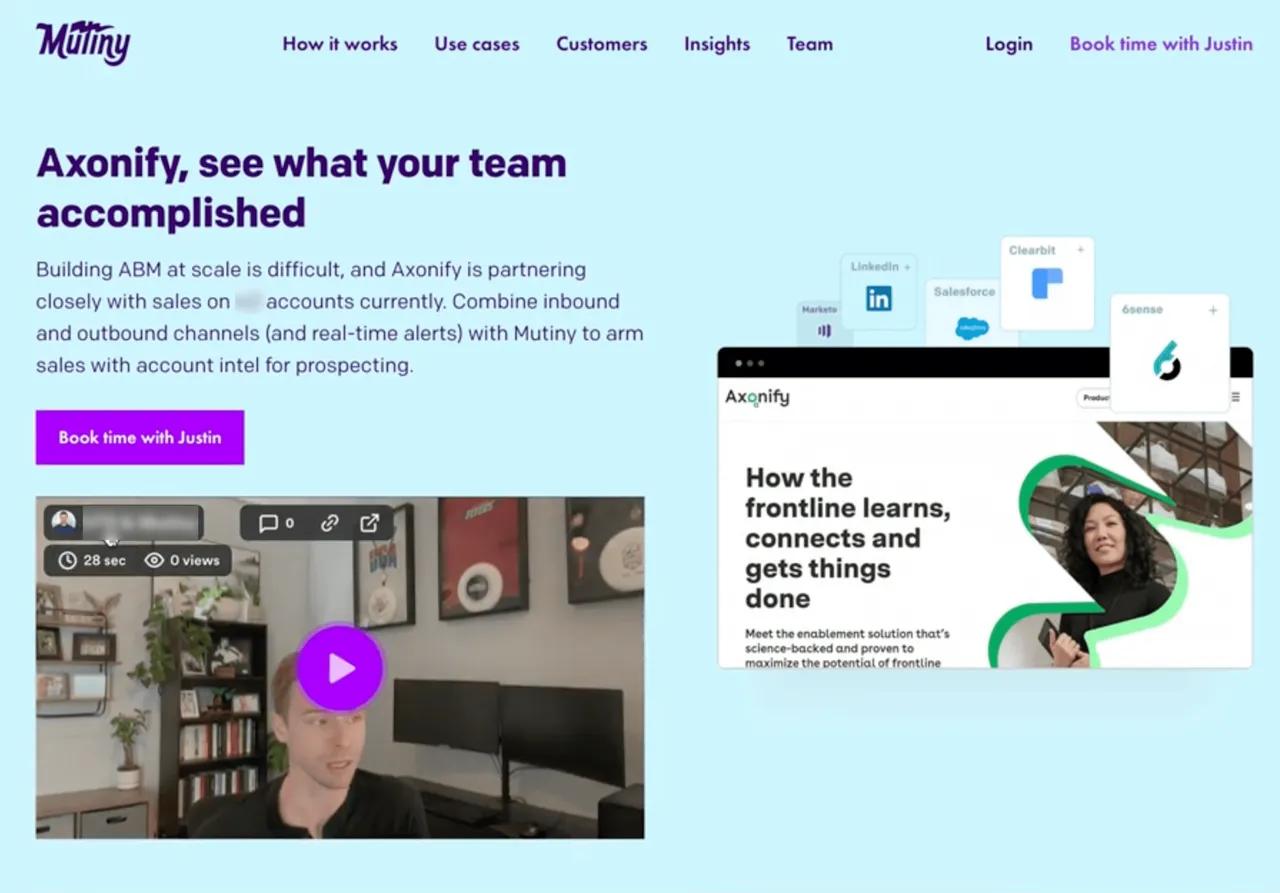 Mutiny brand asset featured on mutinyhq.com