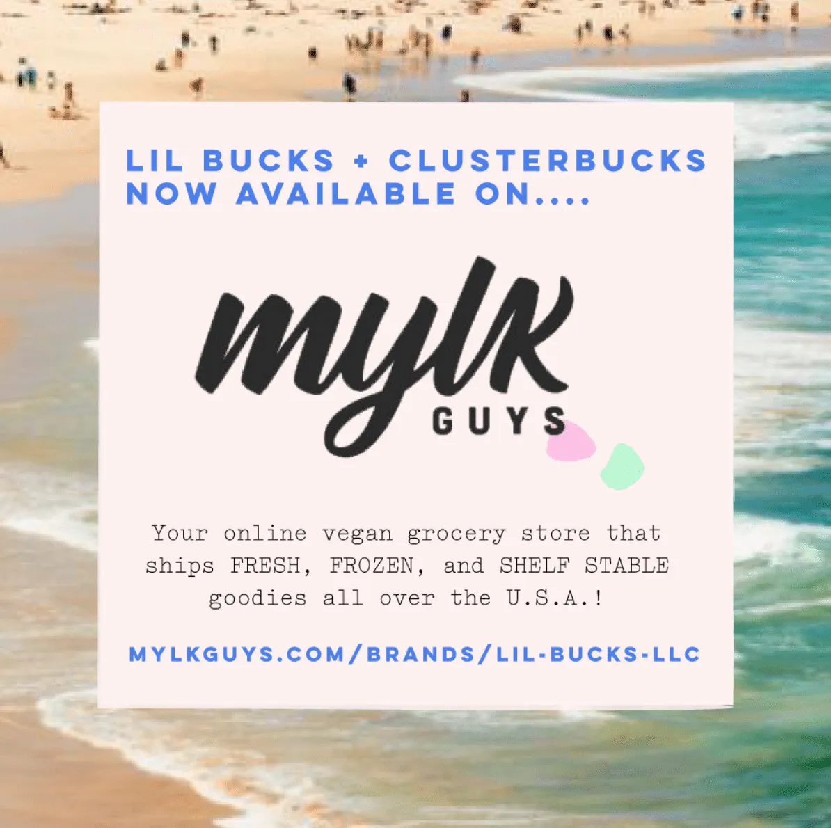 Mylk Guys brand asset featured on lovelilbucks.com
