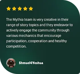 Mythia brand asset featured on site.mythia.ai