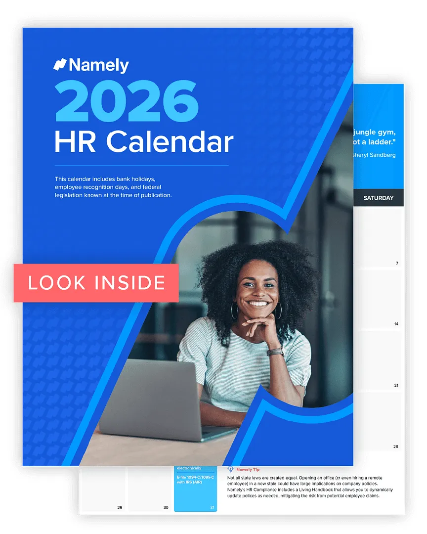 Namely brand asset featured on namely.com