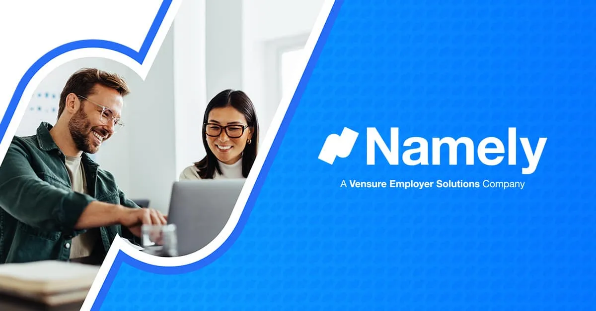 Namely brand asset featured on namely.com