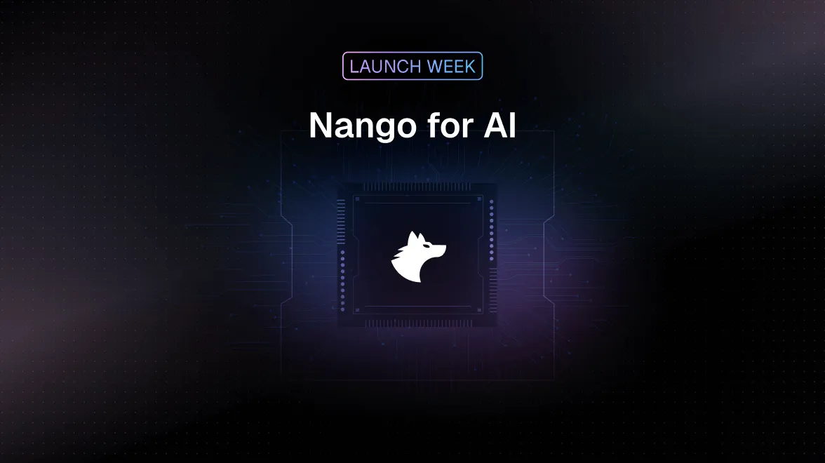 Nango brand asset featured on nango.dev