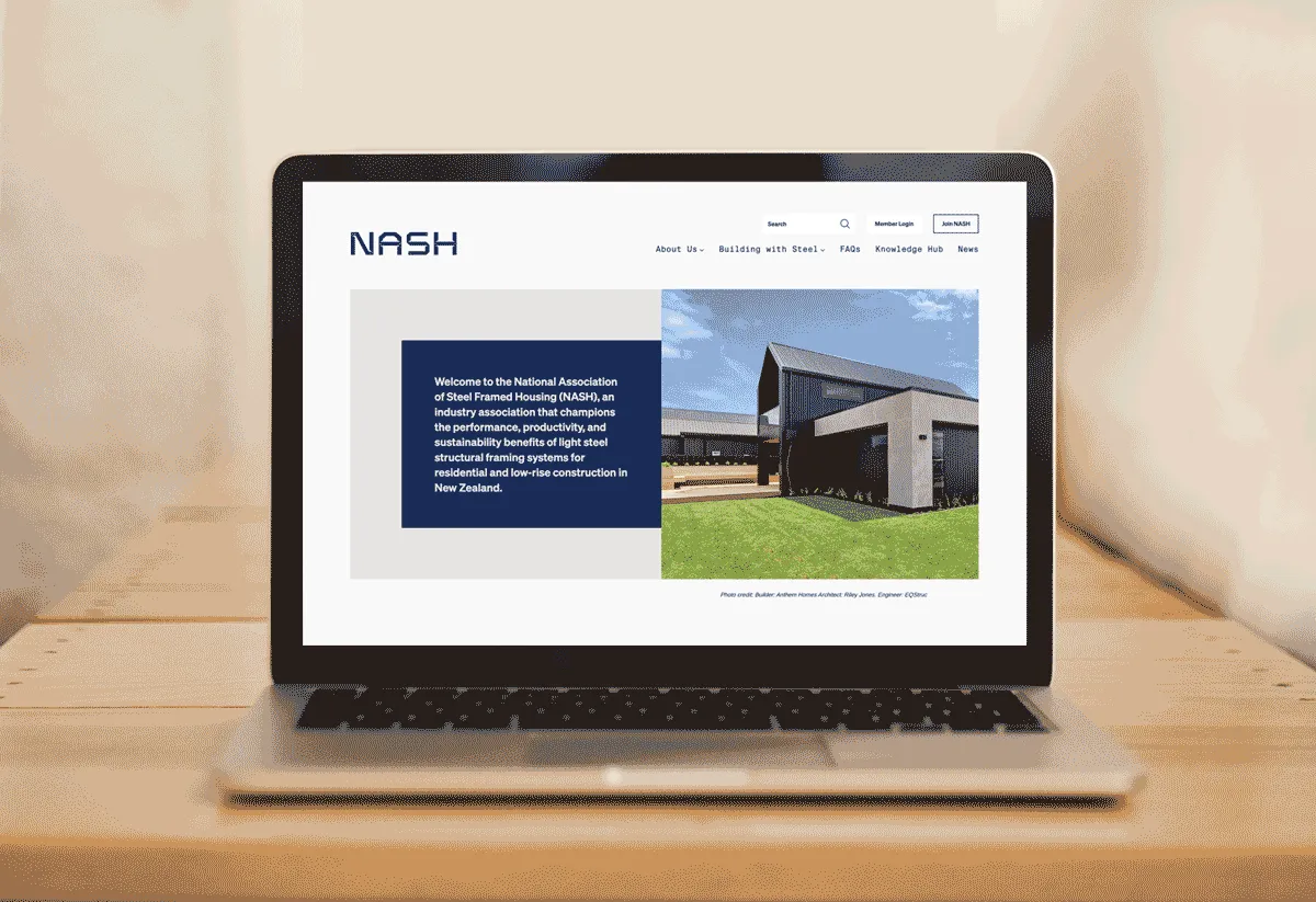 Nash brand asset featured on gluecreative.co.nz