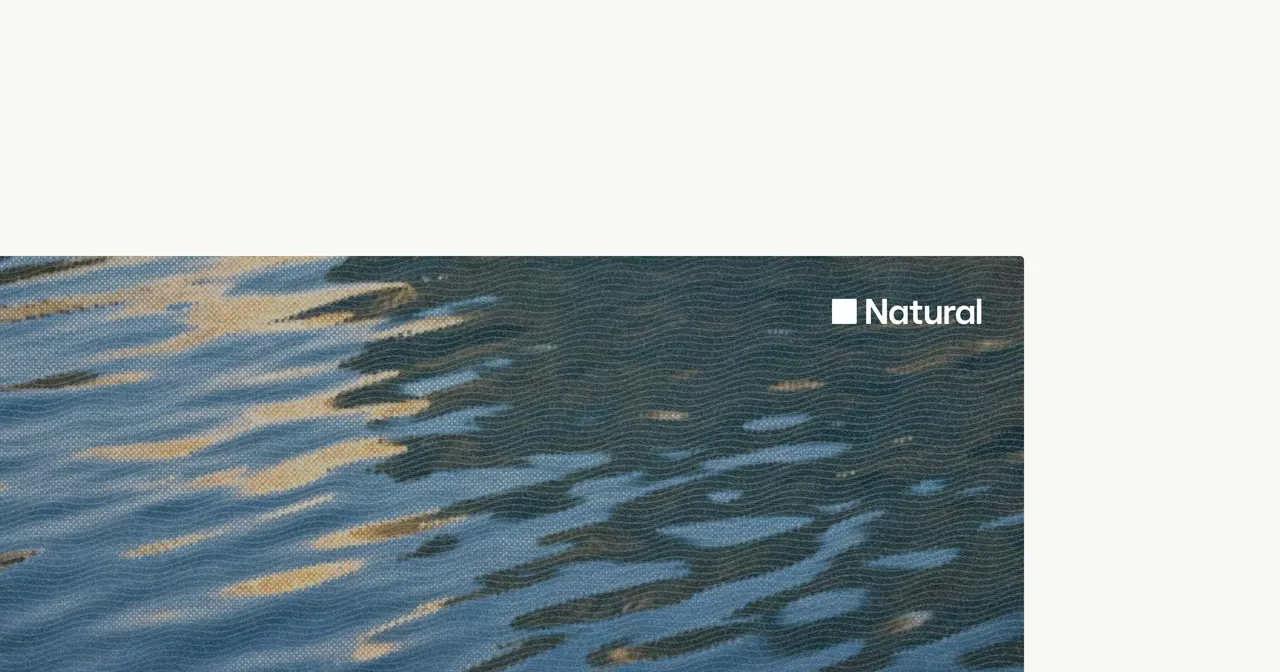 Natural brand asset featured on natural.co