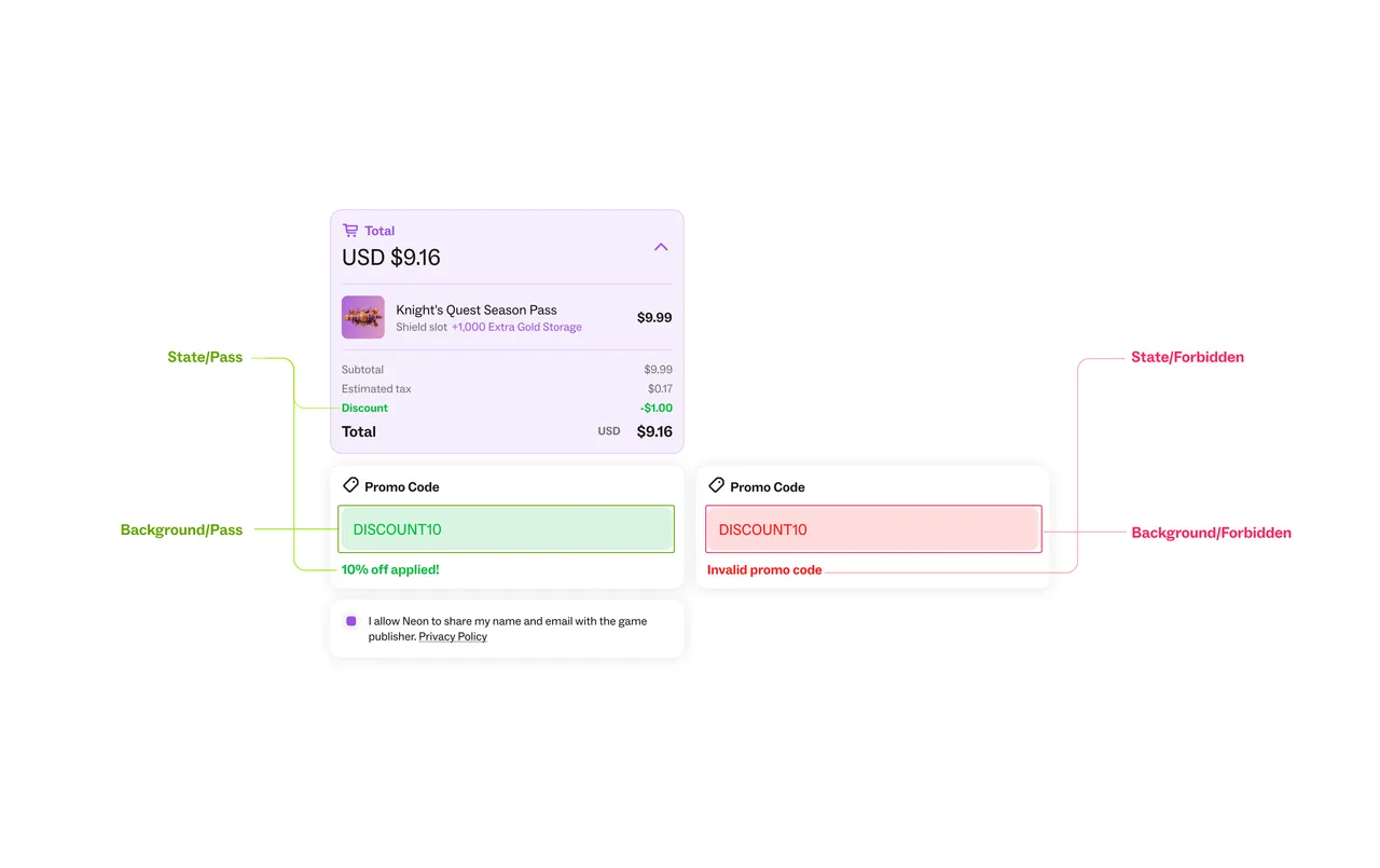 Neon Pay brand asset featured on docs.neonpay.com