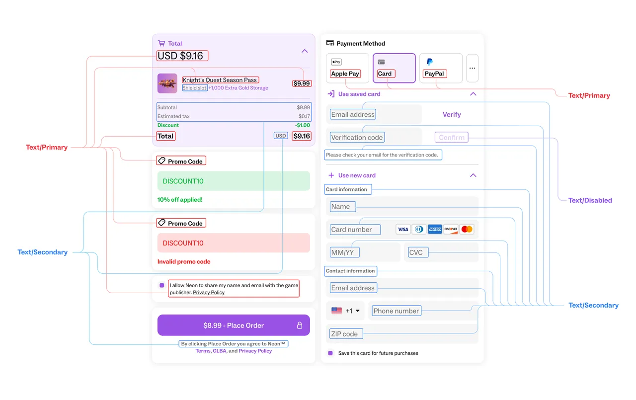 Neon Pay brand asset featured on docs.neonpay.com
