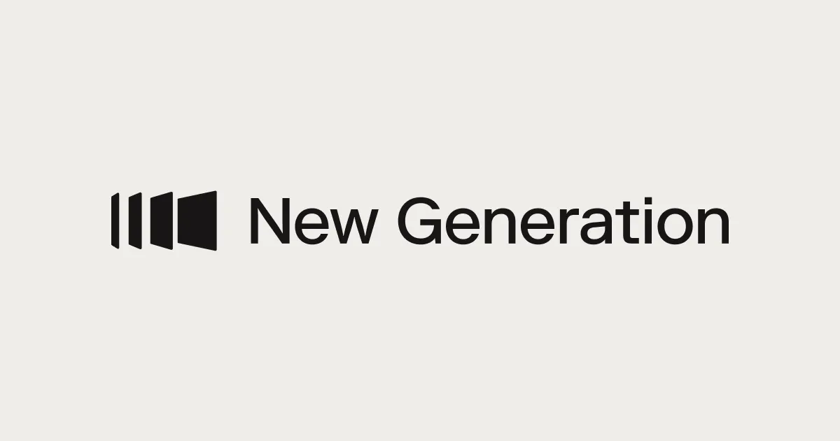 New Generation brand asset featured on new-gen.ai
