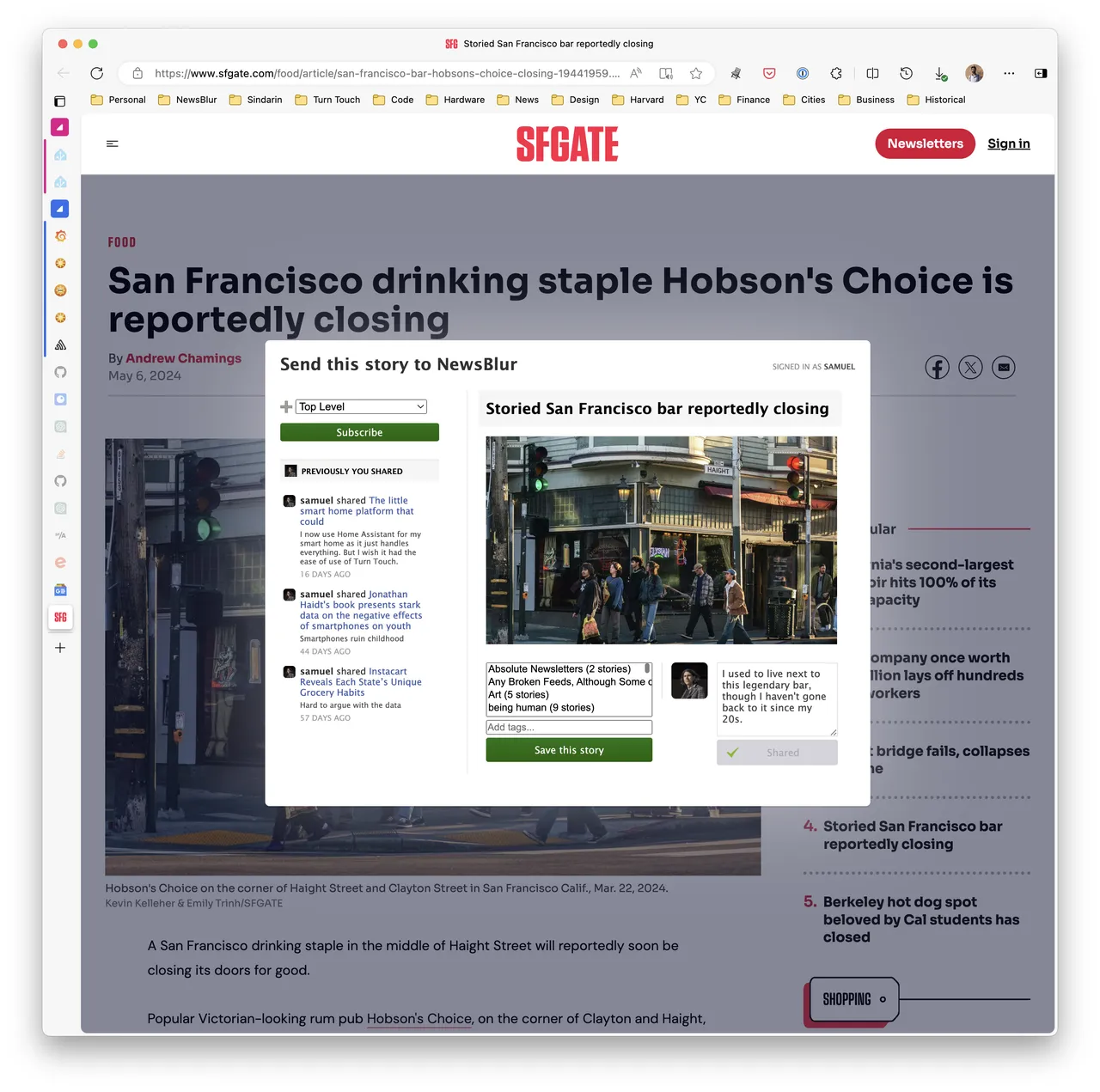 NewsBlur brand asset featured on forum.newsblur.com