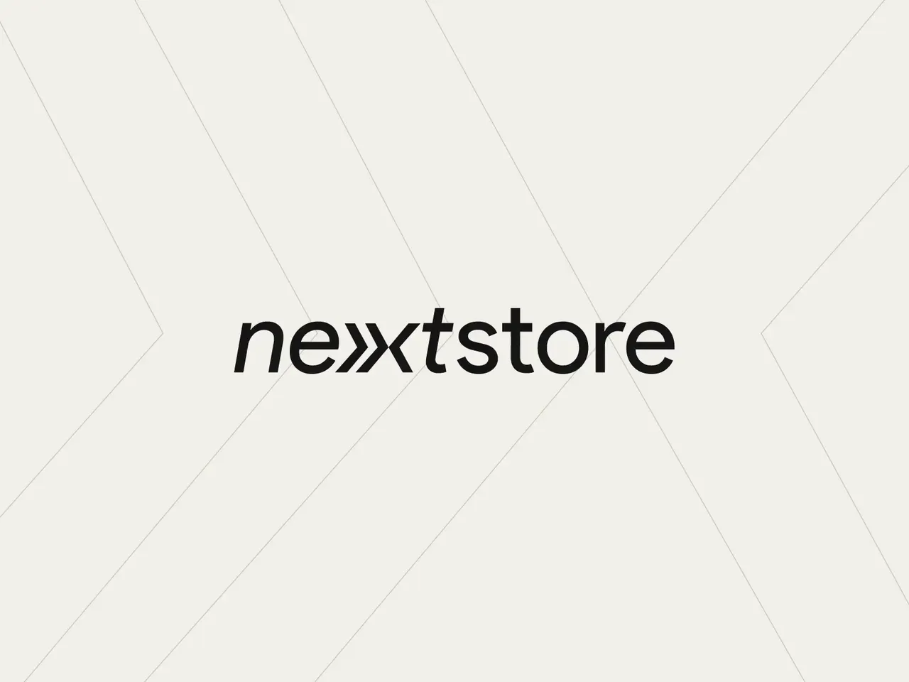 Nextstore brand asset featured on dribbble.com