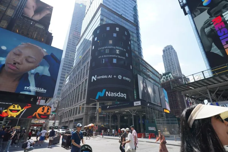Nimbic AI brand asset featured on linkedin.com