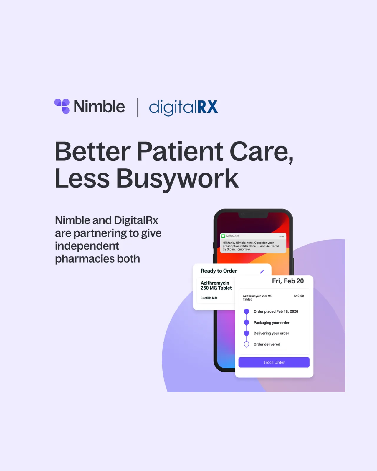 NimbleRx brand asset featured on nimblerx.com