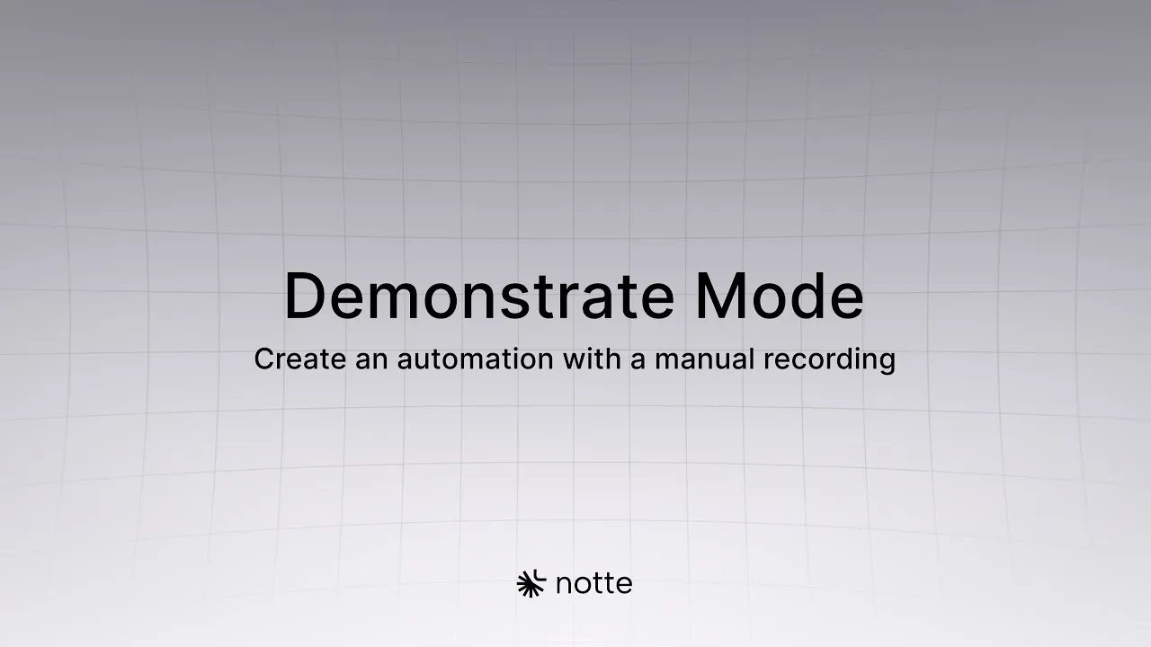 Notte brand asset featured on notte.cc