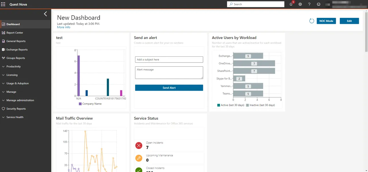 Nova brand asset featured on support.quest.com