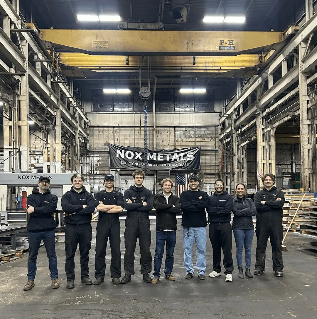 Nox Metals brand asset featured on noxmetals.co