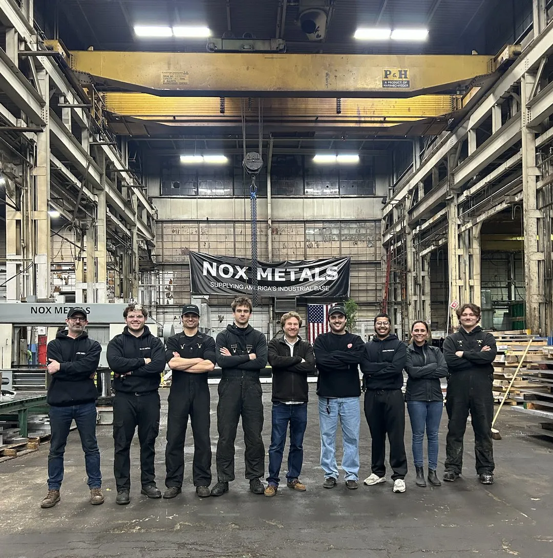 Nox Metals brand asset featured on noxmetals.co