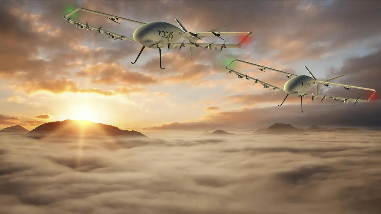 Odys Aviation brand asset featured on odysaviation.com