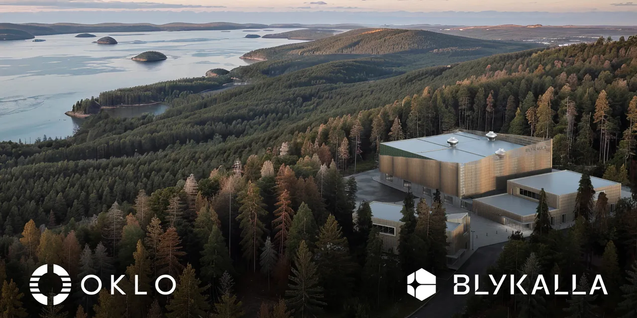 Oklo brand asset featured on oklo.com