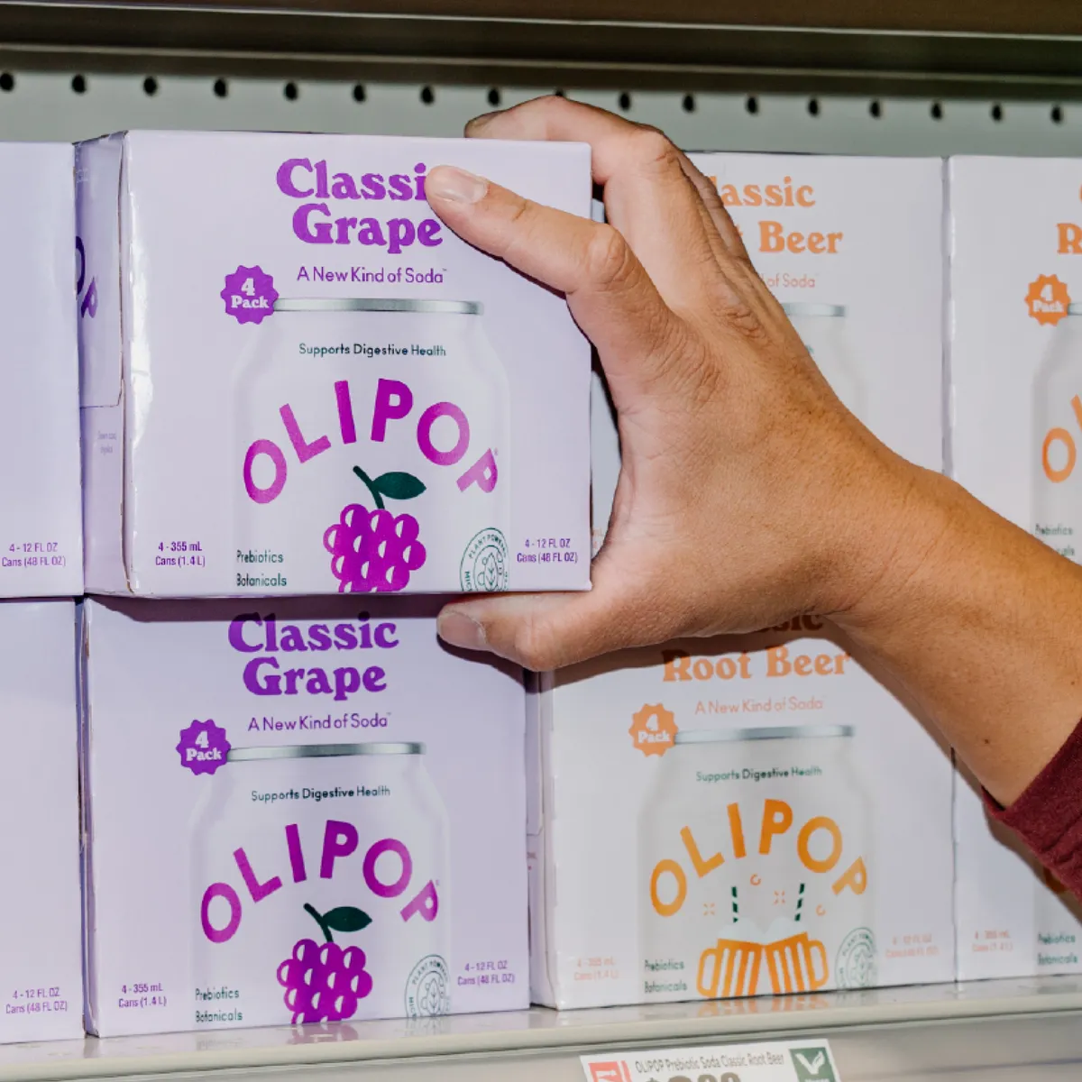 Olipop brand asset featured on drinkolipop.com