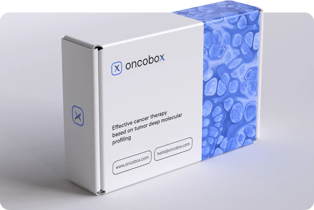 Oncobox brand asset featured on oncobox.com