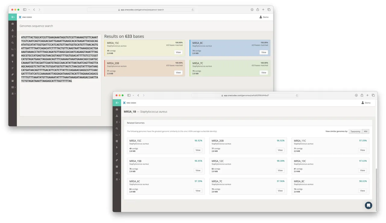 One Codex brand asset featured on onecodex.com