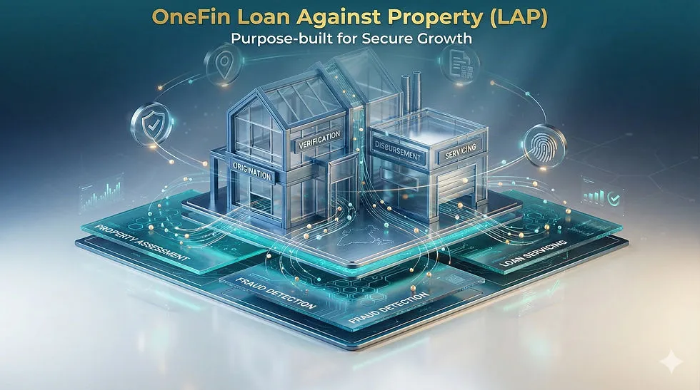 OneFin brand asset featured on onefin.in