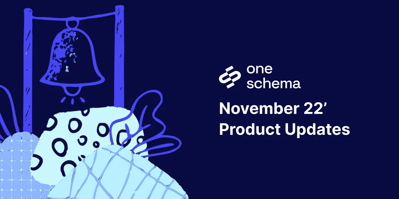 OneSchema brand asset featured on oneschema.co