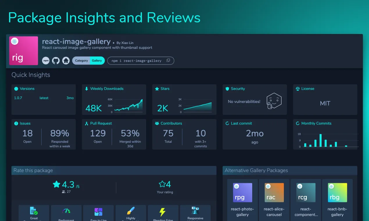 Openbase brand asset featured on producthunt.com