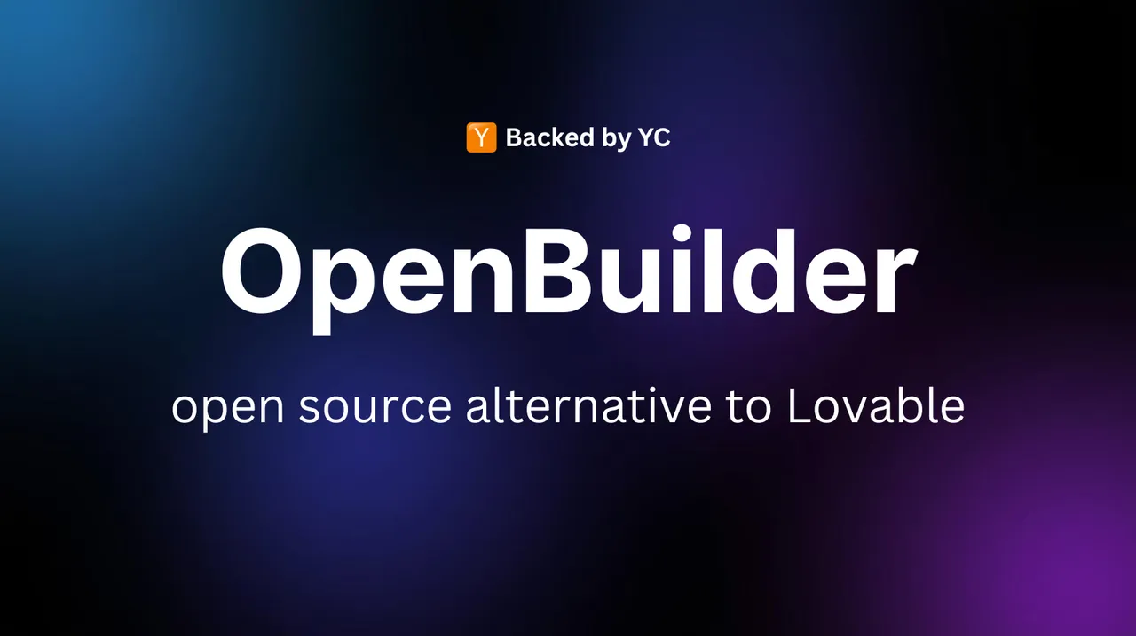 OpenBuilder brand asset featured on theopenbuilder.com
