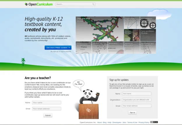 OpenCurriculum brand asset featured on opencurriculum.org