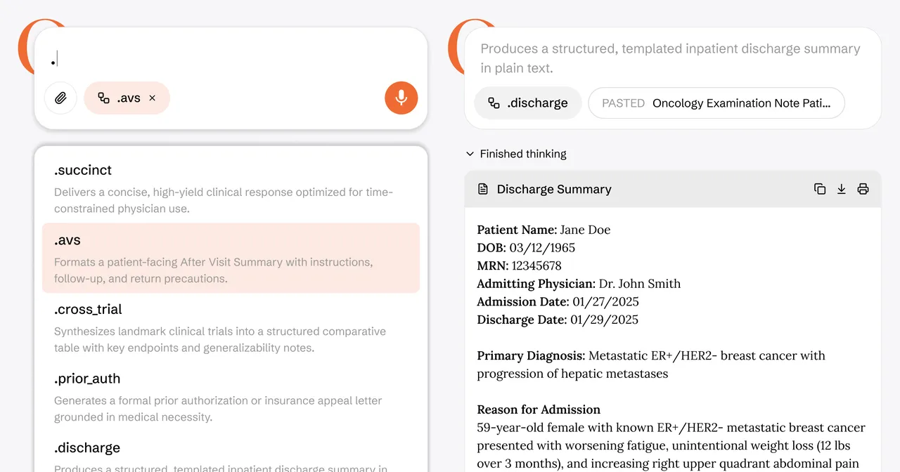 OpenEvidence brand asset featured on openevidence.com