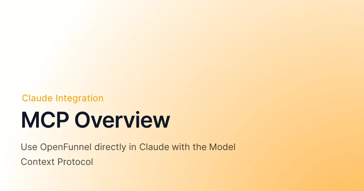 OpenFunnel brand asset featured on docs.openfunnel.dev