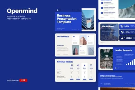 OpenMind brand asset featured on elements.envato.com