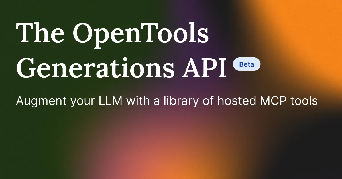 OpenTools brand asset featured on opentools.com