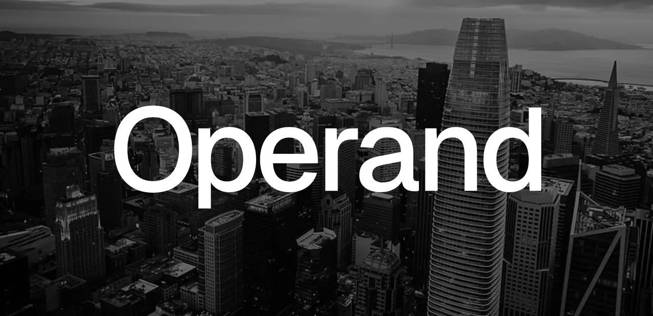 Operand brand asset featured on operand.com