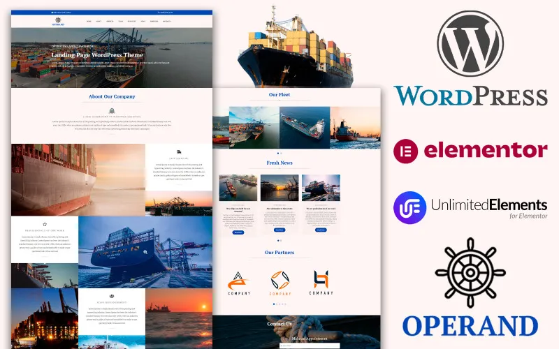 Operand brand asset featured on templatemonster.com