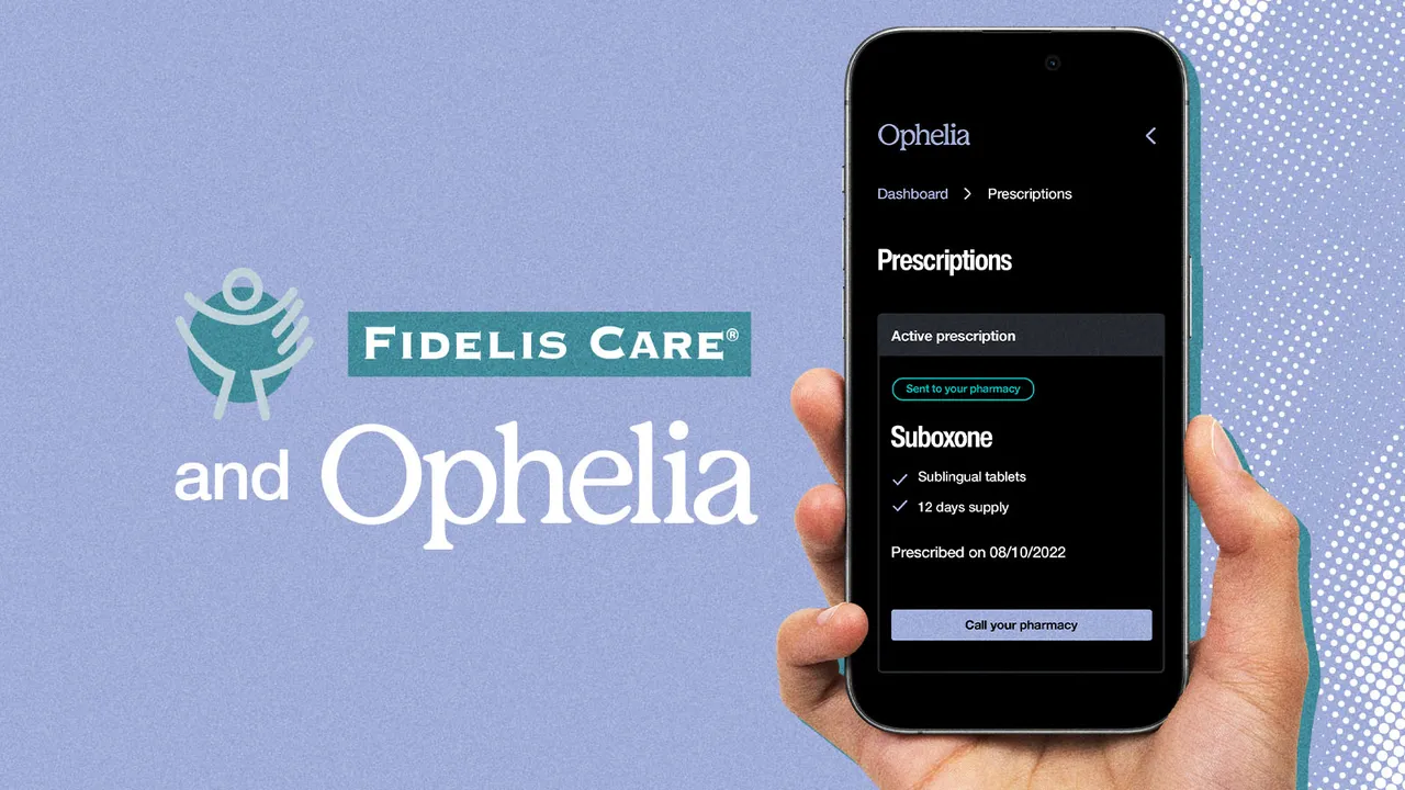 Ophelia brand asset featured on ophelia.com