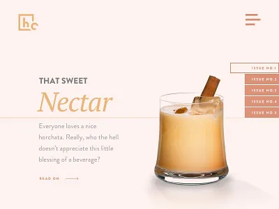 Orchata brand asset featured on dribbble.com