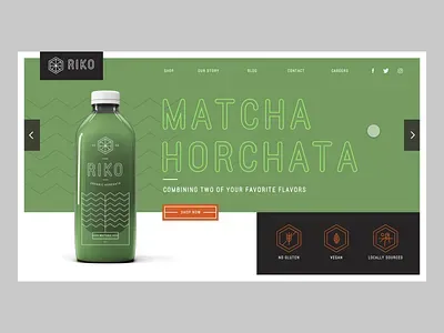 Orchata brand asset featured on dribbble.com