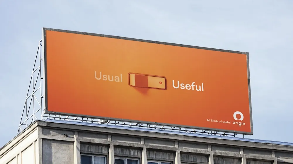Origin brand asset featured on campaignbrief.com