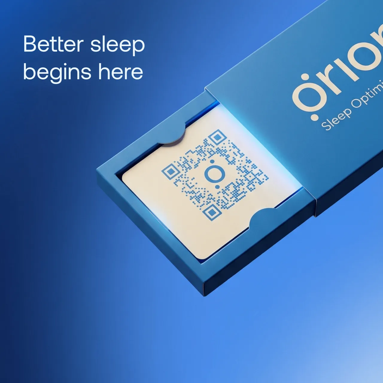 Orion brand asset featured on orionsleep.com