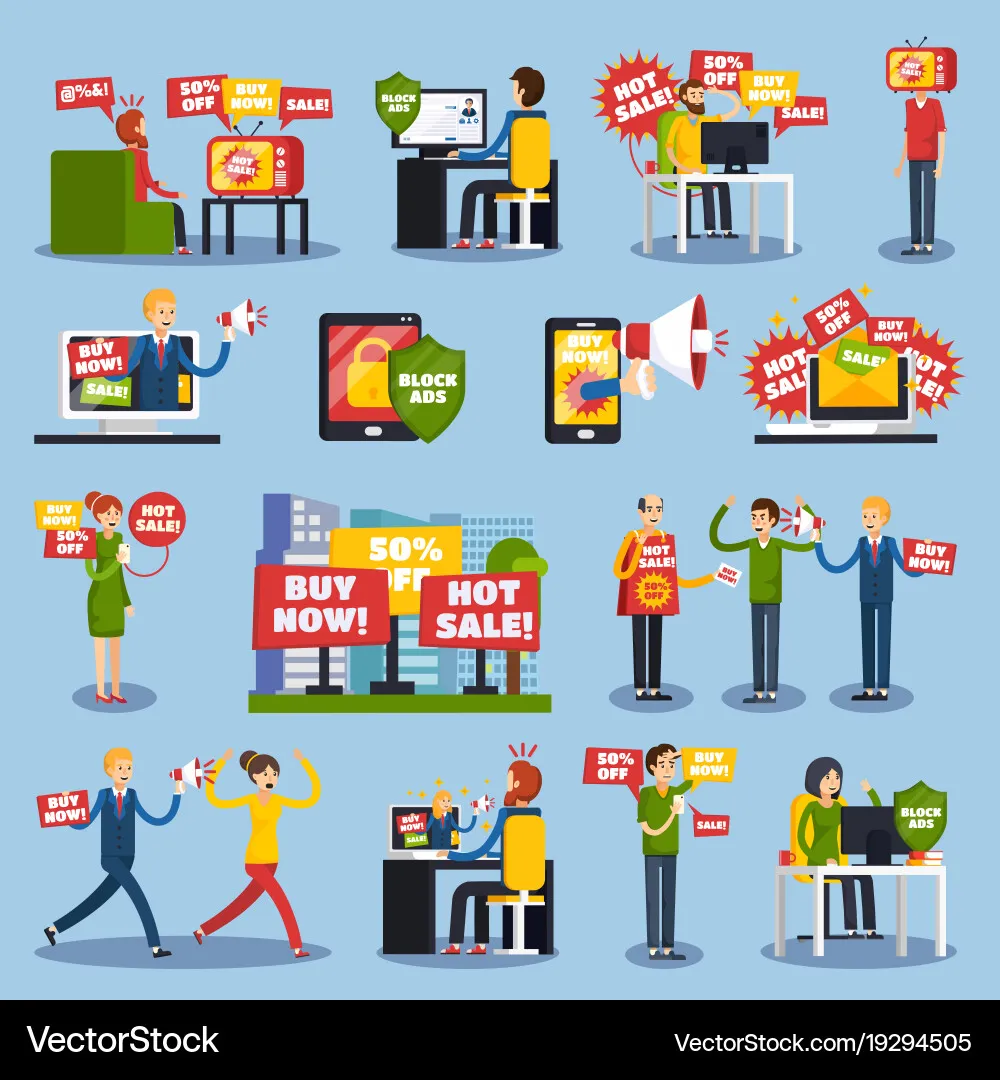 Orthogonal brand asset featured on vectorstock.com