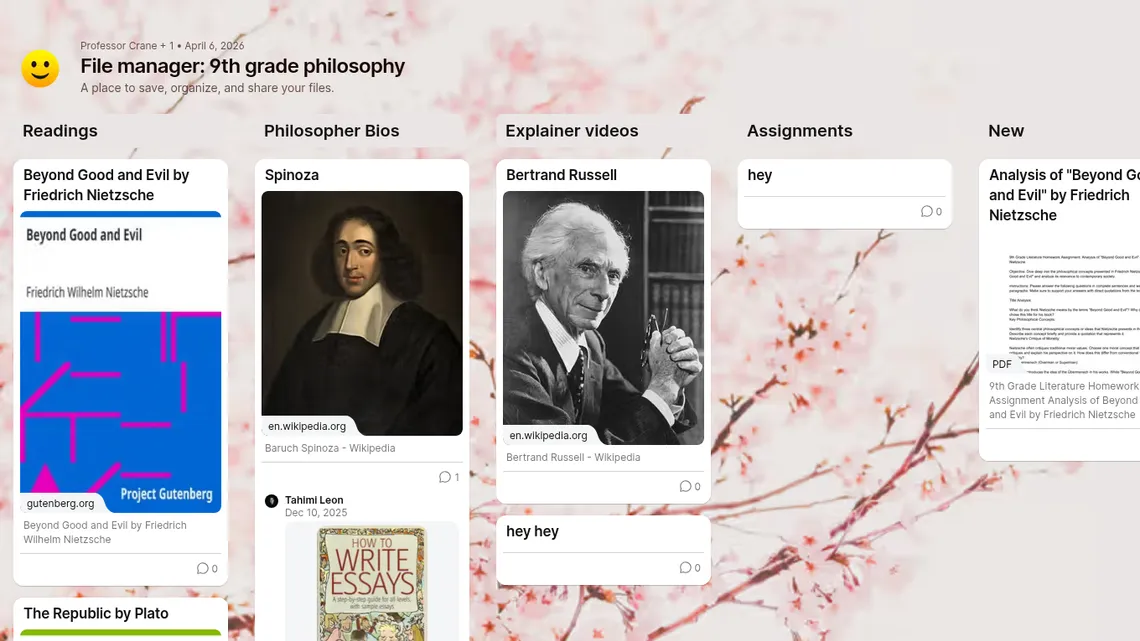 Padlet brand asset featured on padlet.com